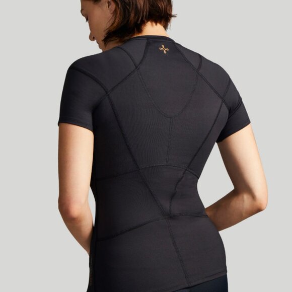 TOMMIE COPPER Women's Black Short Sleeve Top - Picture 5 of 12